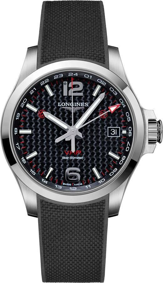 Longines Conquest V.H.P. GMT Men's Watch L3.718.4.66.9