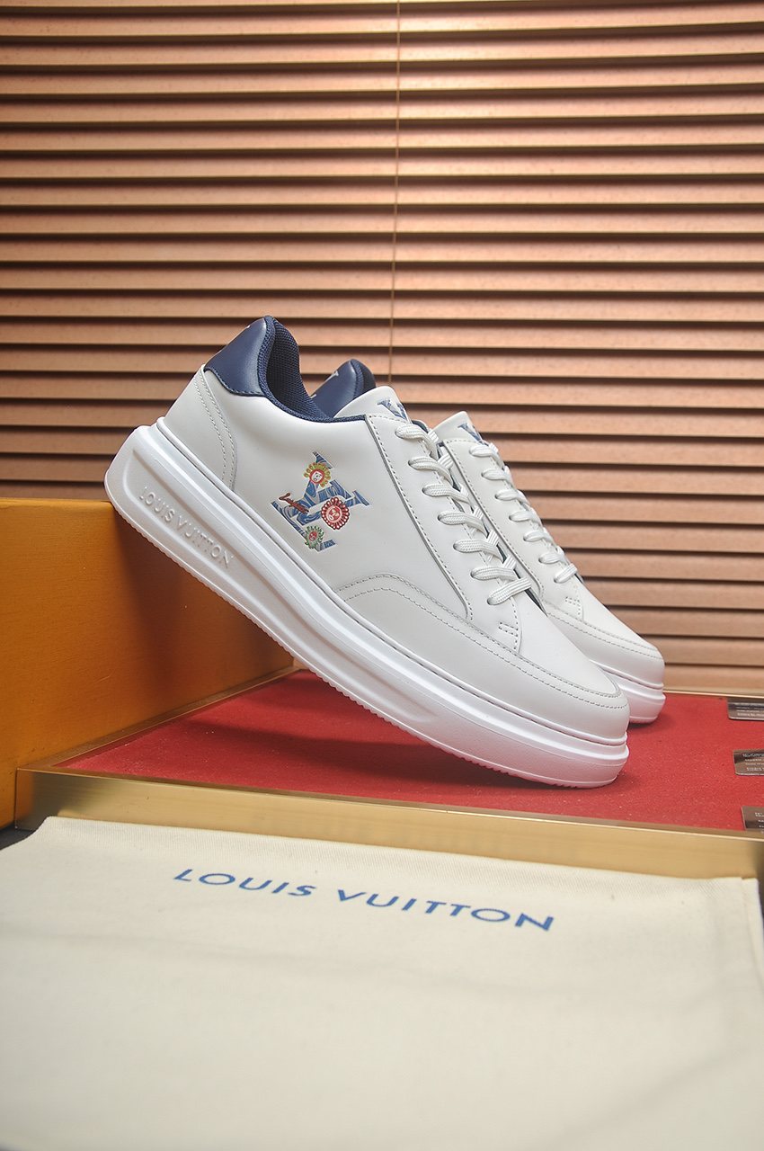 Louis Vuitton Floral Graphic Low-Top Sneakers — hero